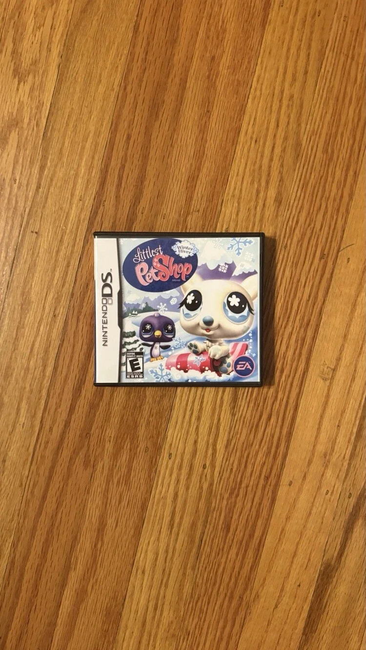 Littlest Pet Shop Winter Nintendo DS w/ Original Case - Tested